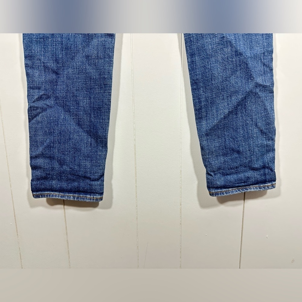 J Crew Size 28 Women's Skinny Stretch Mid Rise Denim Blue Jeans Style 02643 - Picture 6 of 11